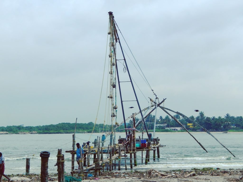 chinese fishing nets kochi, chinese fishing nets kerala,