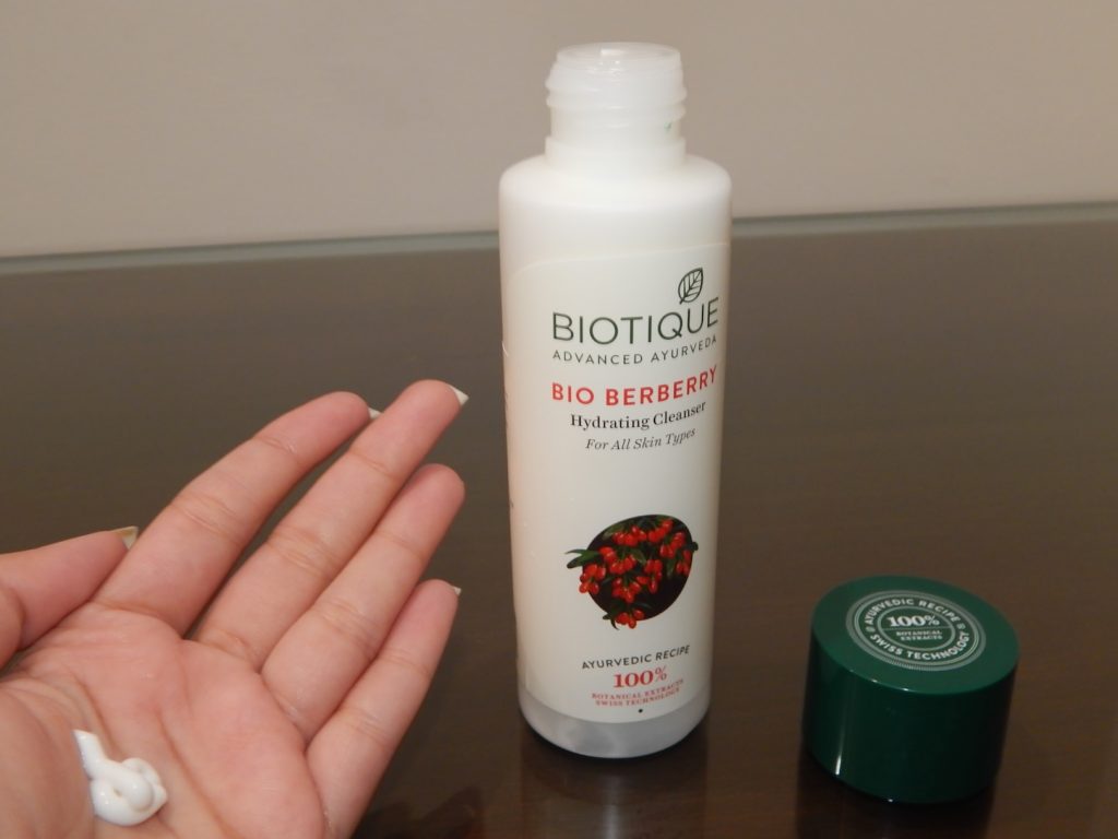 Bio Berry Hydrating cleanser  2018 review 
