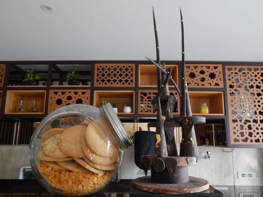 Chocolate Sculpture at COCO