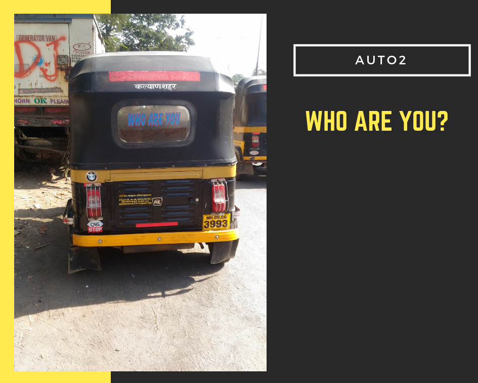 Funny autorickshaw India